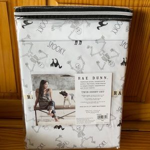 Rae Dunn - SPOOKY - twin sheet set